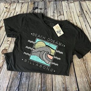 Woman’s Billabong Black Graphic Tee